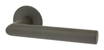 Culzean lever door handle in graphite grey (H01) – McKee Joinery, Ayrshire