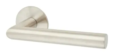 Culzean door handle in satin stainless