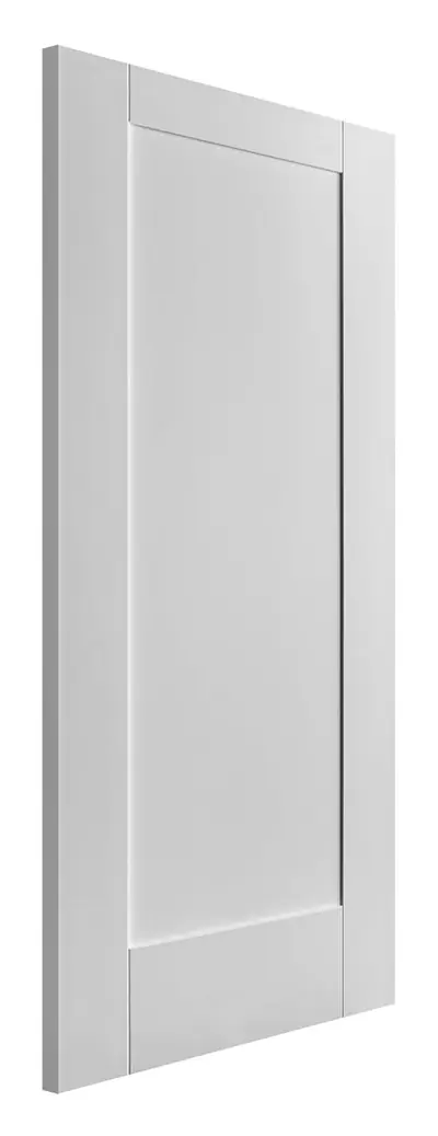 Troon internal door in white primed (D60) – supplied and fitted by McKee Joinery, Ayrshire