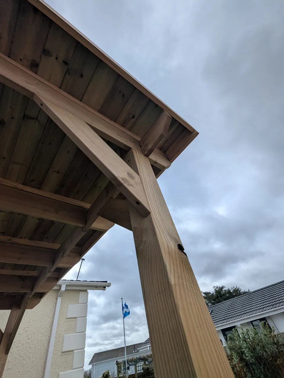 External timber joinery work completed by McKee Joinery