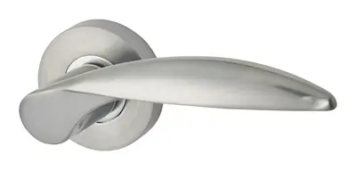 Penkill door handle in satin chrome