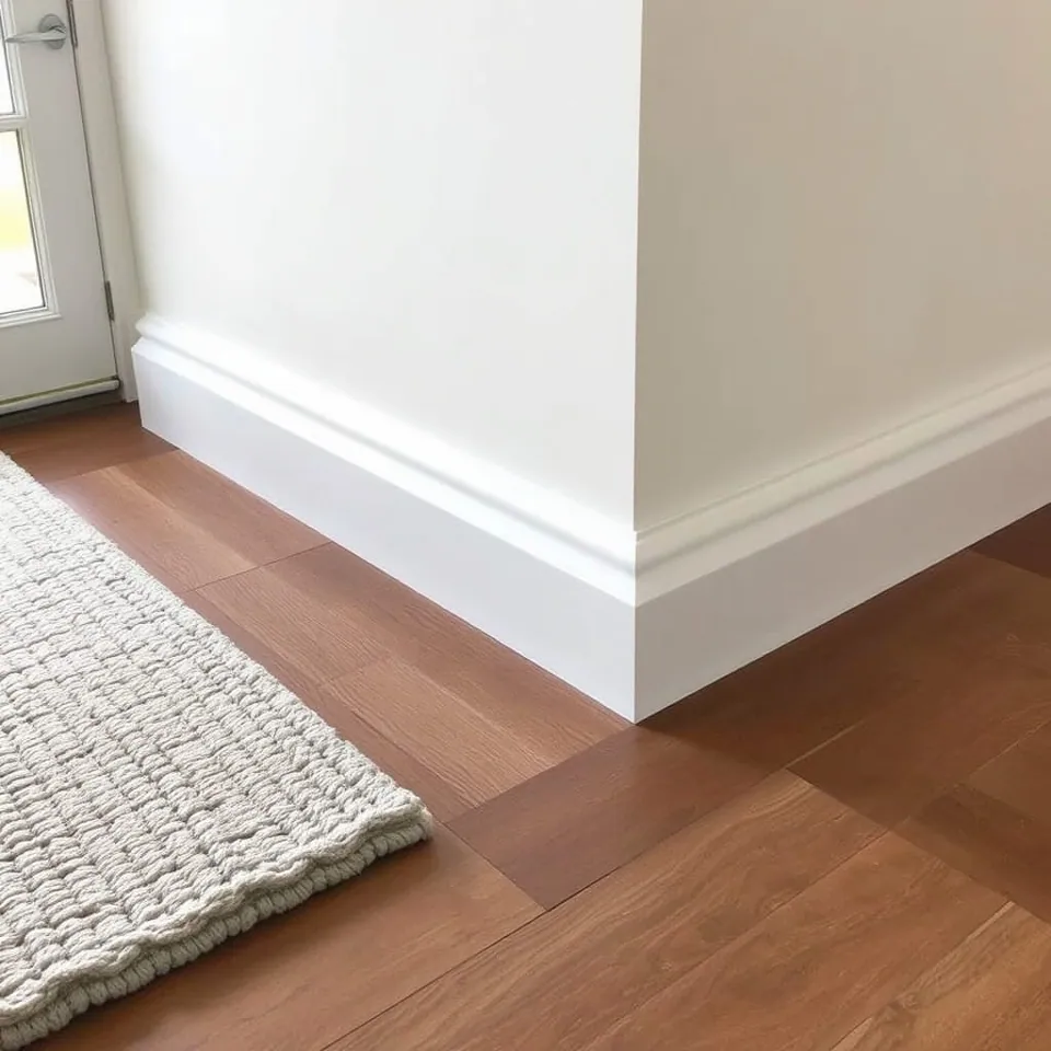 New skirting boards fitted in a Ayrshire home by McKee Joinery